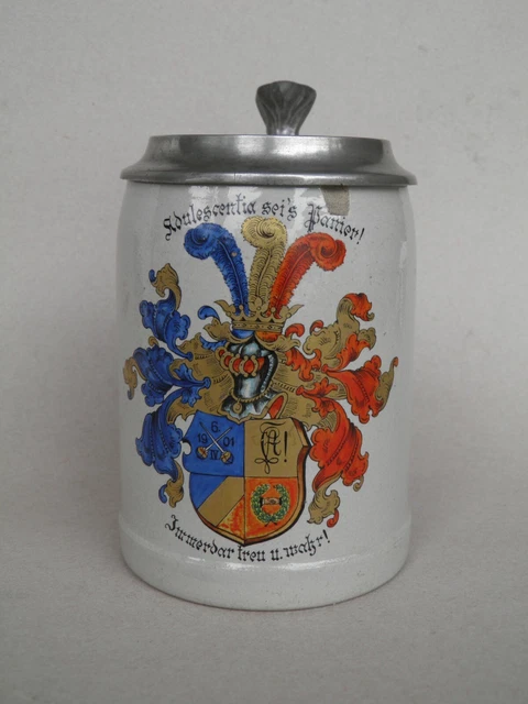 Alter Studenten Bierkrug Studentika  1/2 L