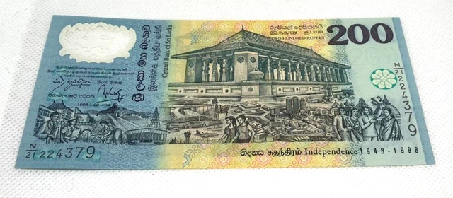 Sri Lanka 200 Rupien 1998 Unc