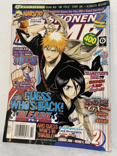 Shonen Jump Magazine February 2008 Vol. 6 Issue 2