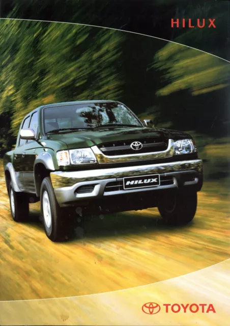 Toyota Hilux Prospekt 2001 11/01 D Katalog brochure catalog prospectus broszura