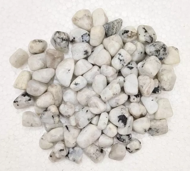 One Rainbow Moonstone Tumbled Stone Natural Metaphysical Spiritual Healing/Reiki