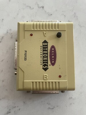 Belkin 2 port bitronics parallèle Commutateur Kit 
