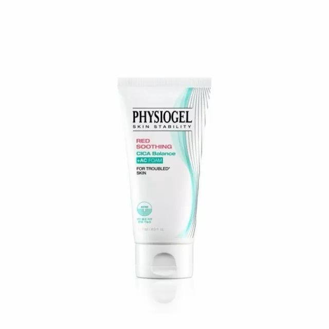 [PHYSIOGEL] Bilancia Cica Rossa Lenitiva + Schiuma Pulizia CA - 120ml K-Beauty