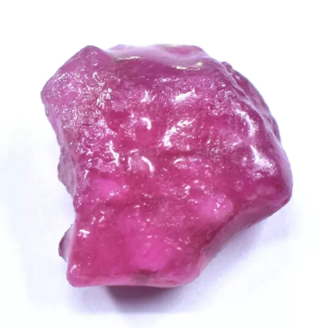 22.70 Ct Untreated Facet Red Ruby Burmese Rare 100% Natural Rough Certified