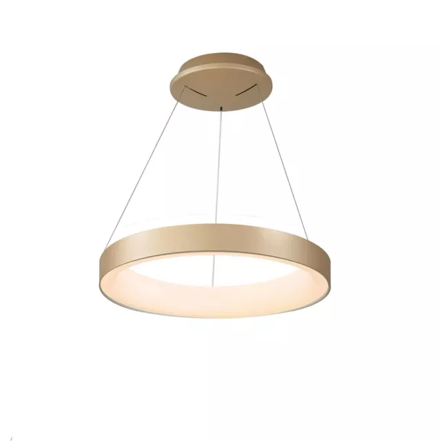 MN-370 Gold Modern Design Suspension LED Chandelier