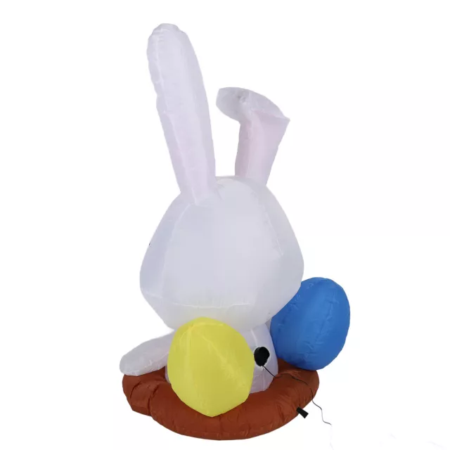 Inflatable Bunny Polyester Cute Inflatable Rabbit Easter Decoration Fo 7277 SD