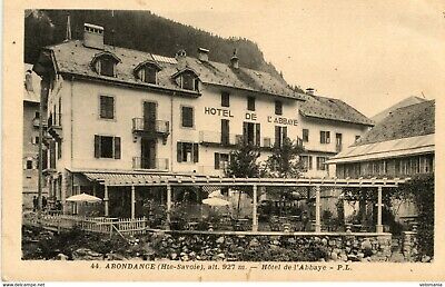 CPA/DEP 74/ABONDANCE ECHAPEE SUR LE VILLAGE 