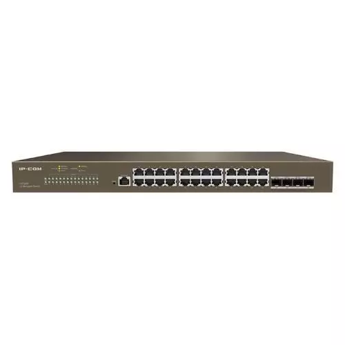 SWITCH IP-COM G5328F 24P GIGABIT+4P SFP 1P Console, L3 Cloud Managed