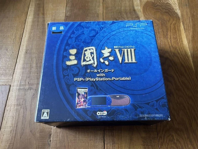 Psp-1000 Romance Of The Three Kingdoms Viii Bundled Version Metallic Blue