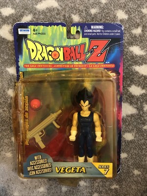 Dragon Ball Z 1999 Saga Continues Vegeta Series 7 Vintage Open Damaged Box