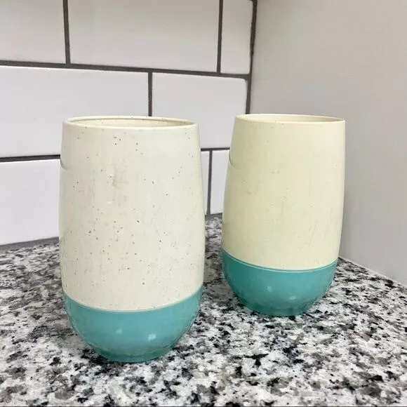 Set of 2 Vacron Bopp Decker Vacuum Tumblers Blue Set of 2 Vacron Bopp Decker Vacuum Tumblers Blue