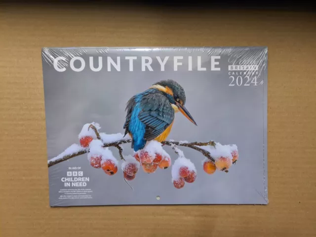 Countryfile Calendar 2024 Wild Britain Brand NEW Still Sealed LAST ONE