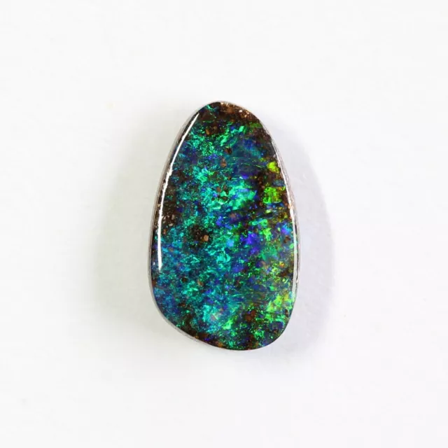 Boulder opal 1.73ct 11 x 6.8mm Australian opal natural solid loose stone Winton