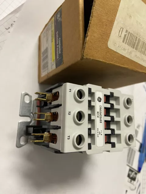 General Electric Ge CR453AD3ABB Ac Contactor 120v-ac 40a Amp 50/60hz