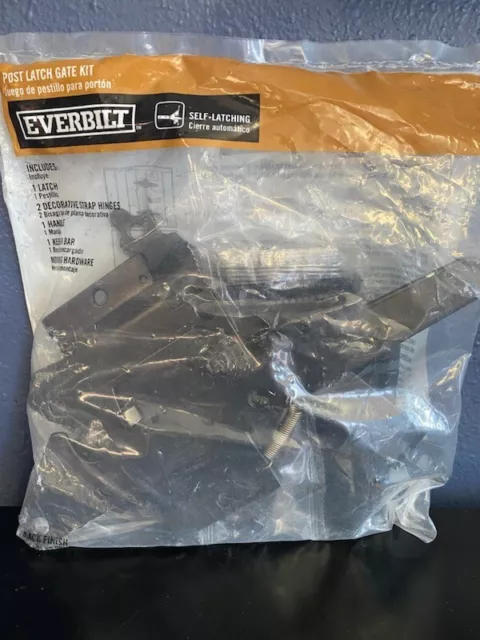 Everbuilt -Heavy Duty Post Latch Gate Set - Self Latching -#307 095