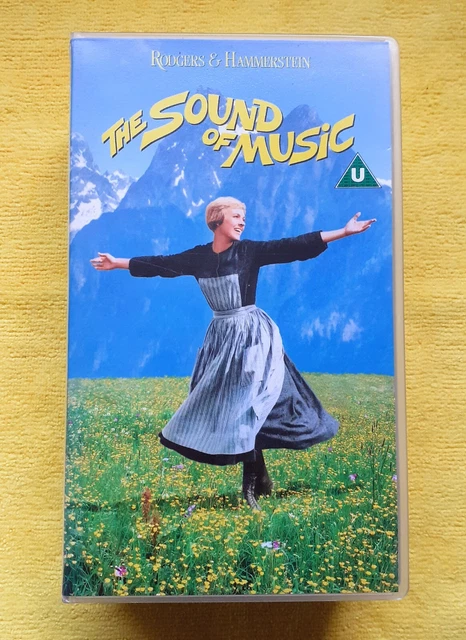THE SOUND OF Music - VHS Video, Audio Cassette & Art Card - Golden ...