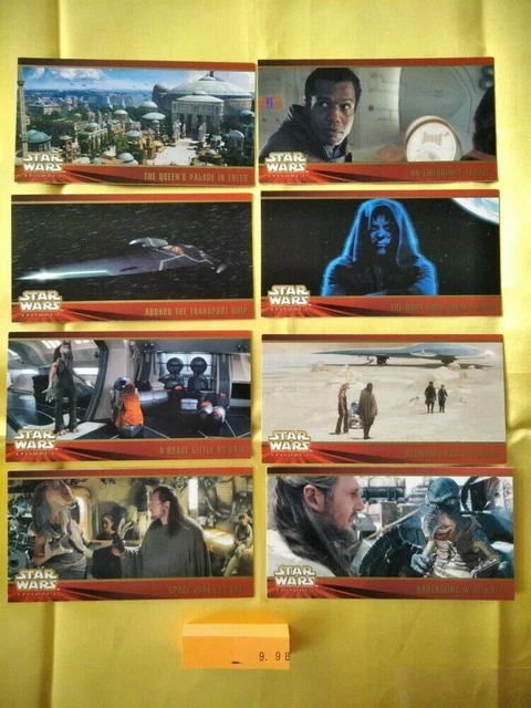 Star Wars Épisode 1 Carte à collectionner Widevision 8 Carte 998