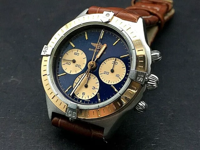 Breitling Callisto Chrono Gold 18K & St 80520N Special Edition Watch, Gents, Box