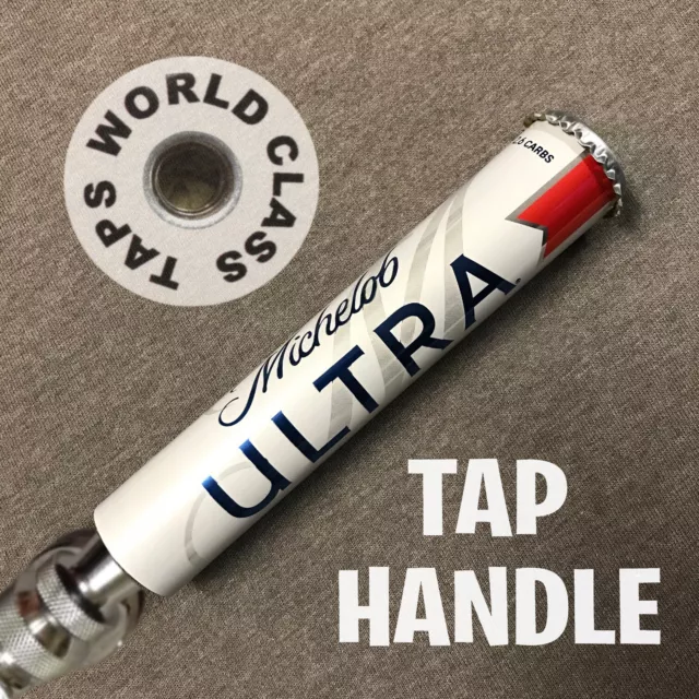 nice MICHELOB ULTRA STICK BEER TAP HANDLE marker short tapper PULL keg KNOB bar