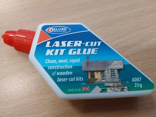 Deluxe Materials AD87 Laser Cut Kit Glue FOR WOOD LASER CUT KITS 25g