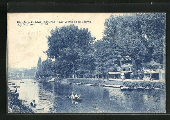 CPA Joinville-le-Pont, Les Bords de la Marne