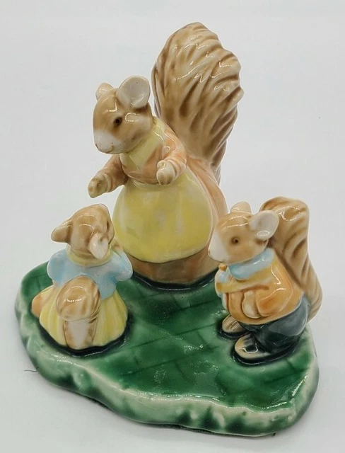 VINTAGE ANTHROPOMORPHIC MOM Squirrel W Family Squirrels Dressed 20 vintage-anthropomorphic-mom-squirrel-w-family-squirrels-dressed-20
