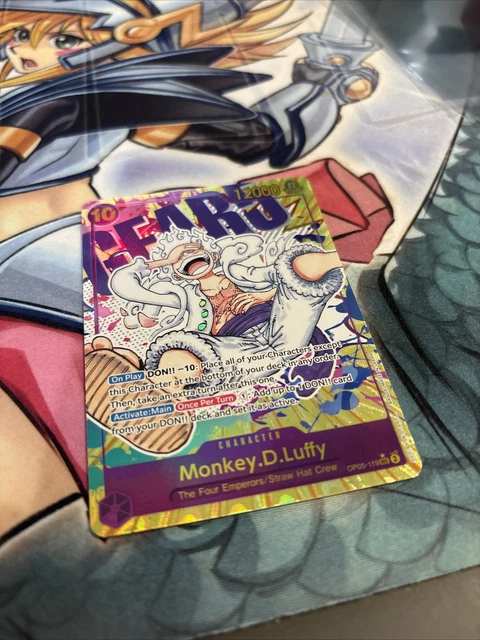 Monkey D Luffy TCG Monkey D. Luffy SEC OP05-119 PRB-01 [PAR