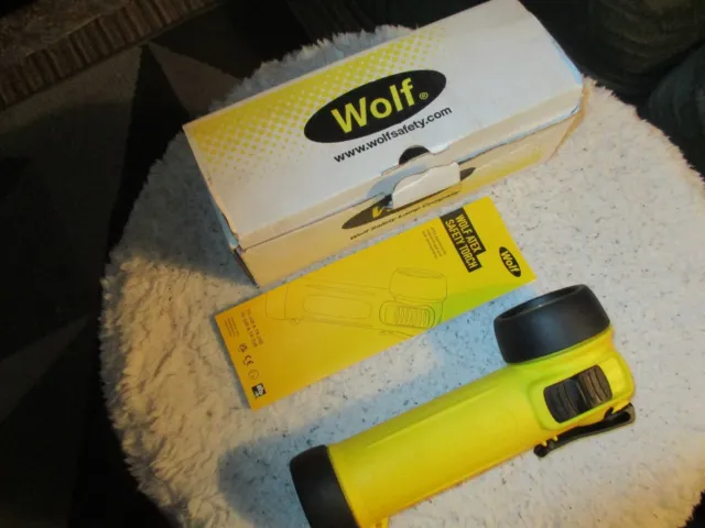 Wolf Safety  Torch  ATEX,  Safety torch gas explosive/dust- bnib