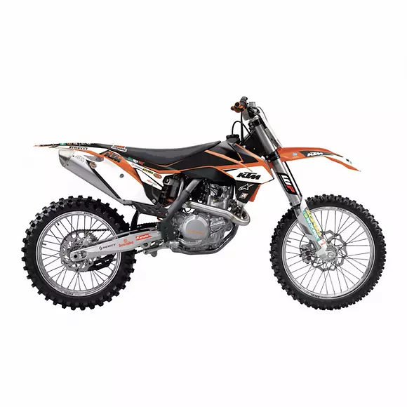 Blackbird Graphics Kit And Seat Cover. Trophy 21 KTM EXC EXCF 14-16 SX SXF 13-15