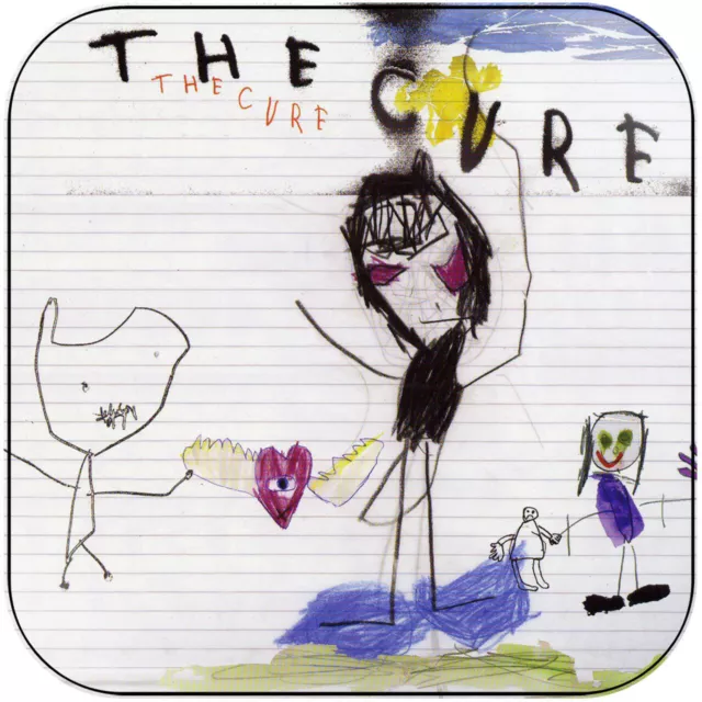 The CURE album BANNER HUGE 4X4 Ft Tapestry Fabric Poster Flag album art