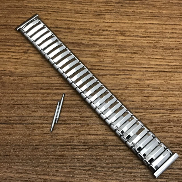 JB Champion USA 3/4" Stainless Steel Expansion Unused 1950s Vintage Watch Band
