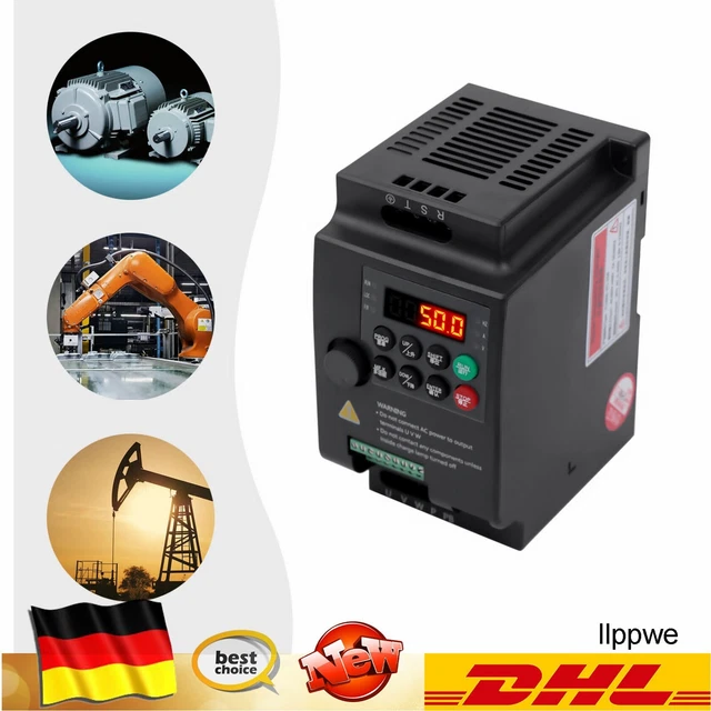 Frequenzumrichter Drehzahl 220VAC Einphasen-Frequen Produktbild-Vorschau 2