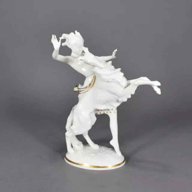 Hutschenreuther Tutter Gespielen Art Deco Mädchen Windhund hund dog Figur figure