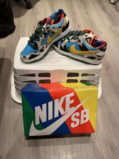 boksen Miniatuur gewicht NIKE DUNK LOW Ben&Jerrys Édition Limitée EUR 1.100,00 - PicClick FR