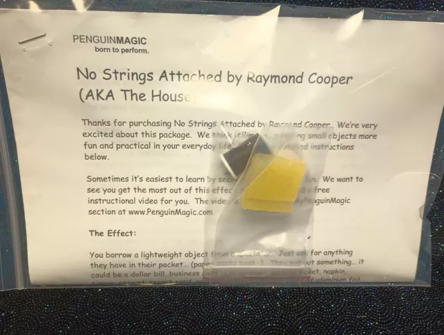 No Strings Attached by Raymond Cooper aka The House Levitation Effects