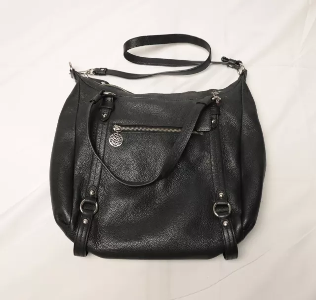 Coach Women's Alexandra Pebbled Leather Crossbody Bag NC3 Black One Size