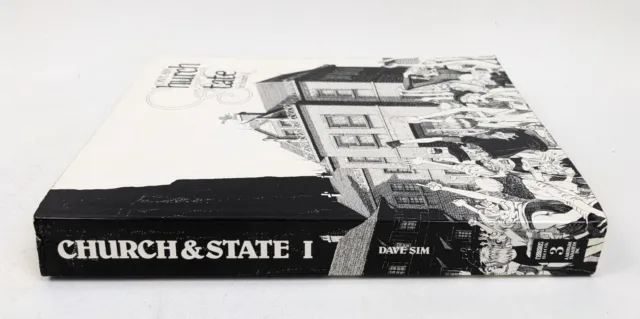 Church & State Volume 1 By Dave Sim Paperback Graphic Novel Cerebus Book 3 3