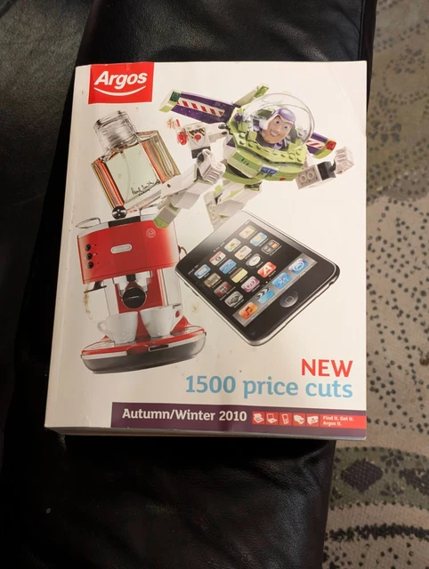 ARGOS CATALOGUE AUTUMN Winter 2010 in Good Condition £37.10 - PicClick UK