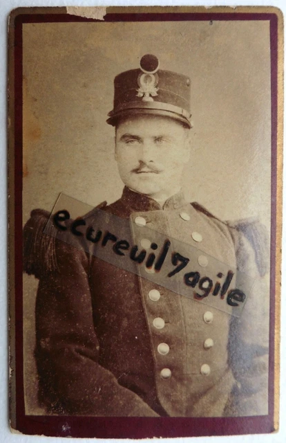 Guerre, Militaire - ##R - Photo CDV - militaire soldat français