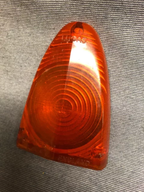 Sunbeam Alpine Hillman Models Amber Indicator Lens L654