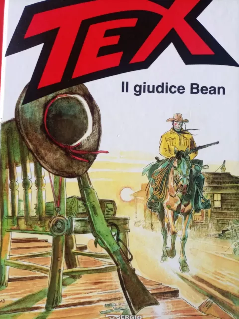 Tex cartonato il giudice bean con errore prima edizione nuovo!!!!