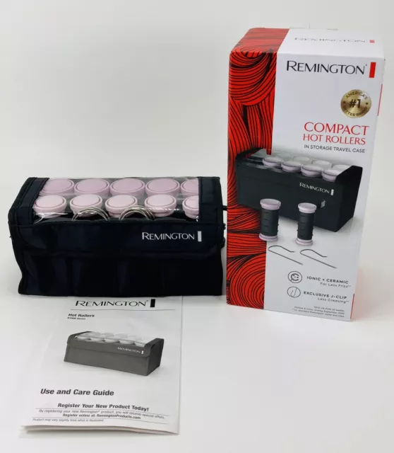 Remington Compact Ceramic Worldwide Voltage Travel Hair Setter Hot Rollers