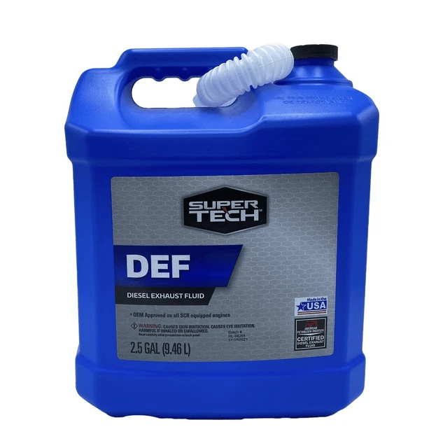 DEF DIESEL EXHAUST Fluid, 2.5 Gallon, QualityControl Tested, Fast Free