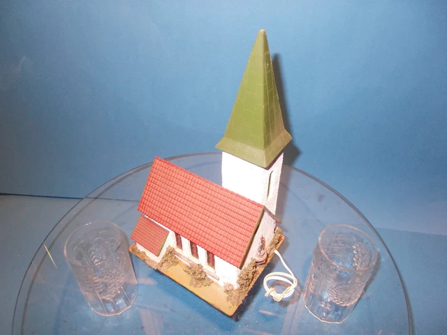 Faller H0 #239:" Alte Kirche mit Läutewerk Holz/Kunststoff"....60er Jahre