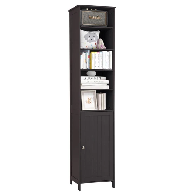 72&H BATHROOM TALL Floor Storage Free Standing Shelving Display