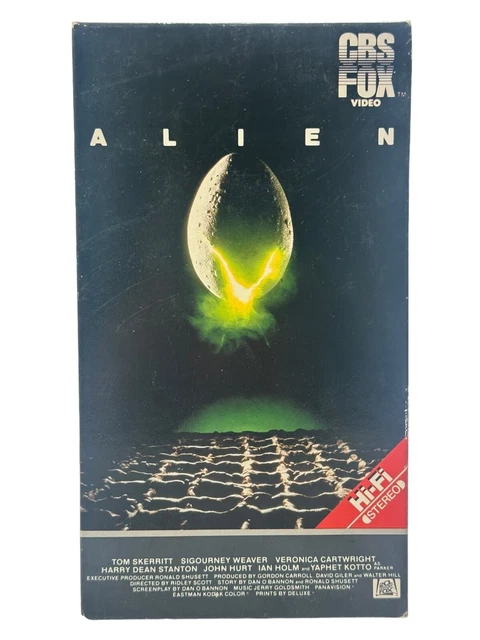 ALIEN MOVIE 1979 VHS Sigourney Weaver Ridley Scott CBS/FOX £37.27