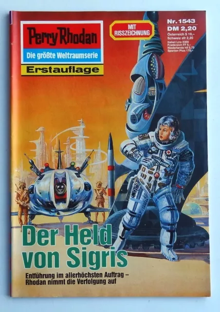 Perry Rhodan Erstauflage Nr. 1543 - Der Held von Sigris