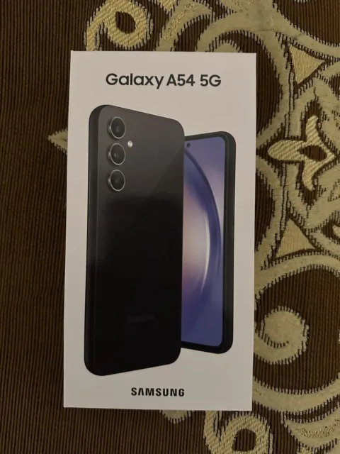 Samsung Galaxy A54 5G Graphite 128 Go - Débloqué - Neuf - Livraison Rapide