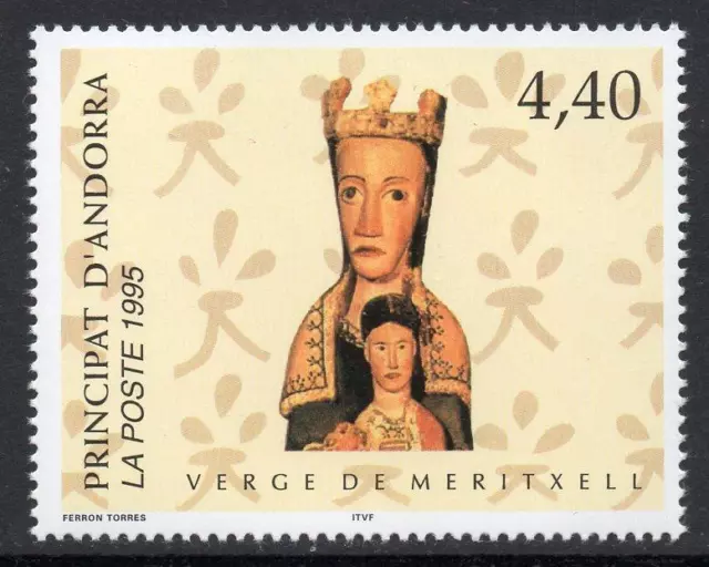 ANDORRA(FRENCH) MNH 1995 SGF501 "Virgin of Meritxell"