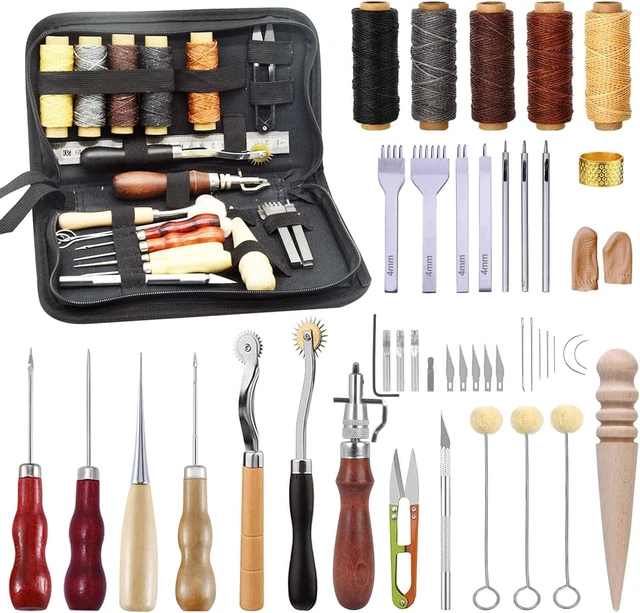 Kit Di Utensili Per La Lavorazione Della Pelle Da 328 Pezzi Kit Per La Lavorazione Della Pelle Con Manuale~p114597060